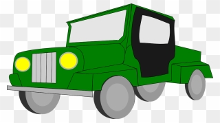 Tractor Clipart Four Wheel Drive - Four Wheels Of A Car - Png Download