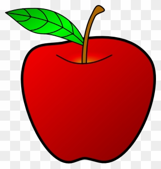 Red Apple Clip Art At Clker - Red Apple Clip Art - Png Download