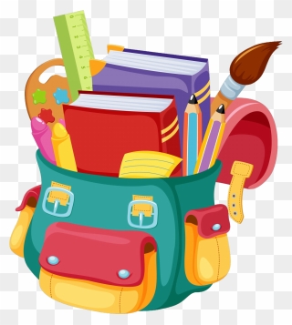 Pack Your School Bag Clipart