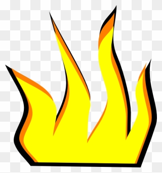 Fireplace Clipart Campfire - Cartoon Fire Gif Png Transparent Png