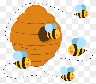 Beehive Clipart - Png Download
