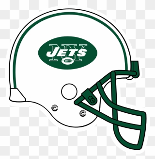 Helmet Clipart New York Jets - Logos And Uniforms Of The New York Jets - Png Download