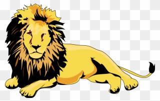 Carnivoran,yellow,lion - Transparent Background Lion Clipart Png