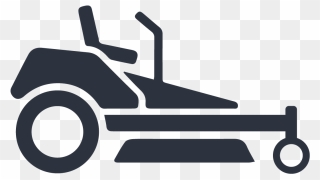 Zero Turn Mower Icon Clipart