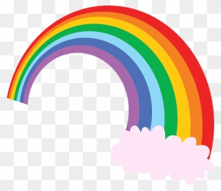 Rainbow Clipart - Graphic Design - Png Download