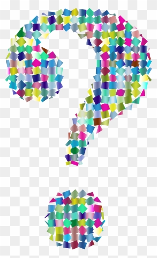 Question Mark Clipart Colorful - Question Free Clip Art - Png Download