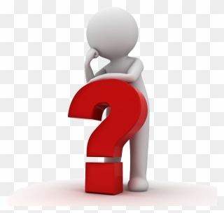 Transparent Question Mark Icon Png - Clipart Question Mark Thinking