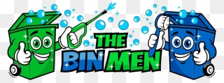 Bin Men Logo Clipart