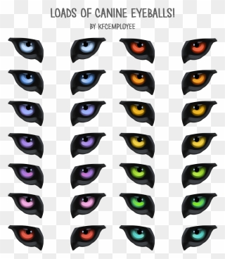 Free Canine Or Wolf - Wolf Eye Png Clipart