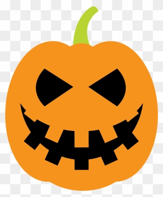 Happy Halloween Pumpkins Clipart - Jack-o'-lantern - Png Download