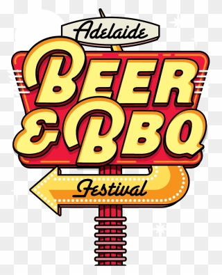 Clipart Banner Bbq - Adelaide Beer And Bbq Festival 2019 - Png Download