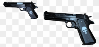 Punisher Guns Png - Firearm Clipart