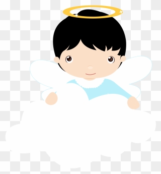 Angels First Communion Boys Png - Cartoon Clipart
