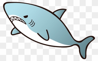 Shark Animal Clipart - サメ イラスト - Png Download