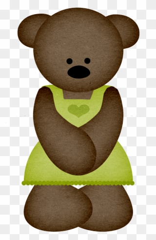 Transparent Cute Bear Clipart - Clip Art - Png Download