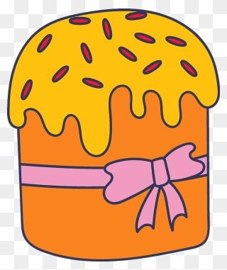Easter Cake Clipart - Bake Easter Cake Clipart - Png Download