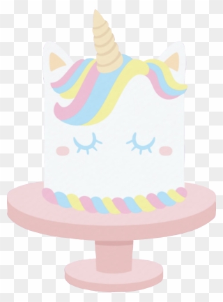 Birthday Cake Clipart Unicorn - Fish - Png Download