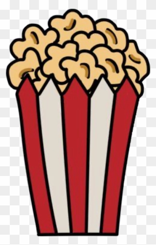 #popcorn #popcorns #popcornsticker #popcorntime #drawings - Popcorn Make Up Clipart