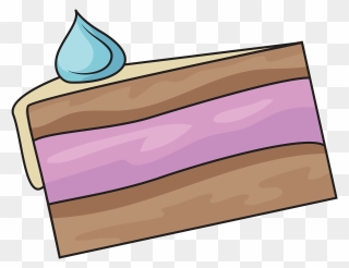 Cake Piece Clipart - Png Download