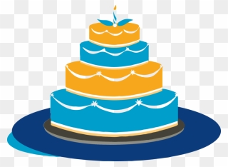 January Celebrants The Rotary - Happy Birthday November Birthday Cake Clipart