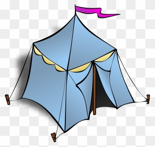 Free Content Camping Clip Art - Tent Clip Art - Png Download