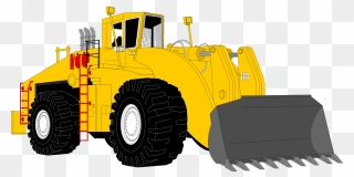 Construction Equipment Clip A - Heavy Construction Vehicles Vector - Png Download