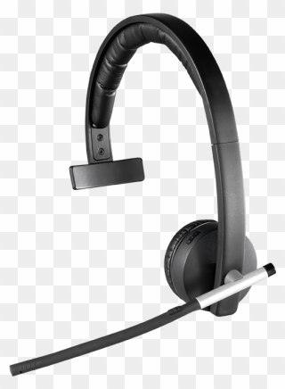 Logitech Wireless Headset Mono H820e Clipart , Png - Logitech Wireless Headset Mono H820e Transparent Png