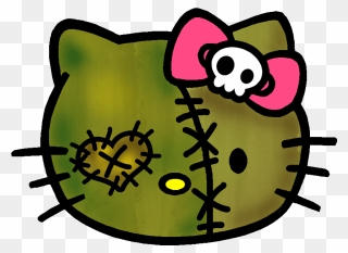 Faith Chose This Pic To Include In The Post, In Her - Zombie Hello Kitty Clipart