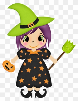 Frozen Clipart Halloween - Witch Clipart - Png Download