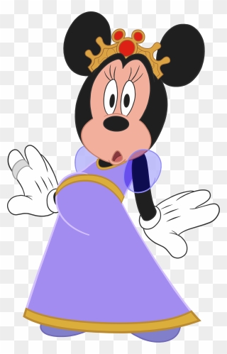 Mickey Mouse And Minnie Pregnant Clipart