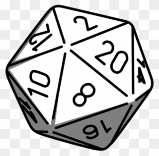 Dungeons And Dragons D20 Dice Clipart