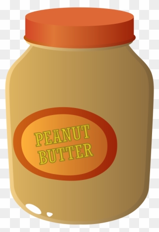 Peanut Butter Jar Png - Cartoon Peanut Butter Transparent Background Clipart