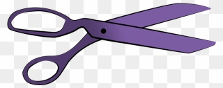 Wisc Online Oer - Purple Scissors Clipart - Png Download