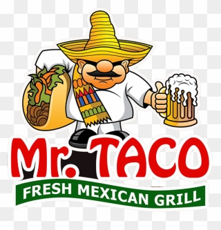 Taco - Mr Taco Logo Clipart