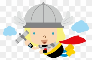 Thor Clipart Baby - Png Download