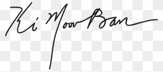 Ban Ki Moon Firma Clipart , Png Download - Calligraphy Transparent Png