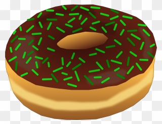 Donut Icons Png Free - Donut Brown Clipart