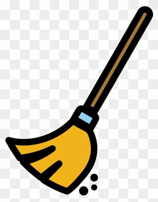 Broom Emoji Clipart - Broom Emoji - Png Download