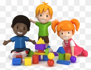 Kids Playing With Legos Clipart Crafts And Arts - Children Playing Lego Clipart - Png Download