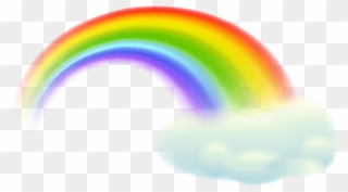 Transparent Rainbow Png - Circle Clipart