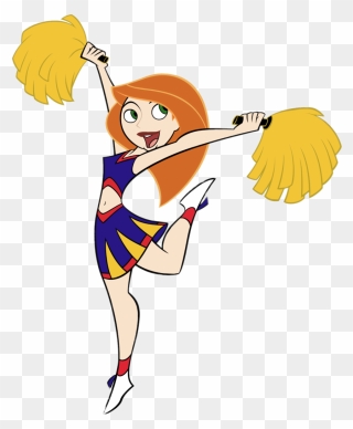 Kim Possible Cheerleader - Kim Possible Cheerleading Outfit Clipart