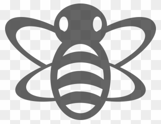 Bumblebee Honey Bee Download Line Art Cc0 - Bumble Bee Clip Art - Png Download