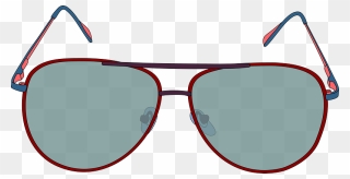 Color Frame Sunglasses 2015070222 Clipart - Transparent Background Chasma Png