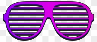 Cool Sunglasses Clipart Transparent , Png Download - Shutter Shades Png