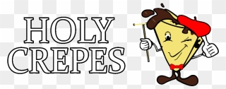 Welcome To The Holy Crepes Food Truck - Cartoon Clipart