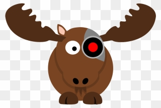 Clipart Moose , Png Download - Cartoon Moose Transparent Png