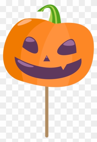 Fruits Clipart Candy - Jack-o'-lantern - Png Download
