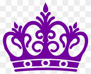 Clipart Crown Purple - Queen Crown Drawing - Png Download