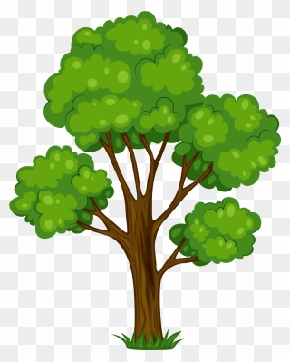 Tree Clipart Transparent Background - Png Download