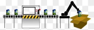 Graphic Design,area,text - Assembly Line Conveyor Belt Clipart - Png Download